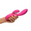 Bang! 10X Flexible Rechargeable Silicone Rabbit - Pink - Image 4
