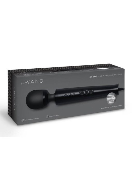 Le Wand Diecast Plug-in Massager - Black - Image 2
