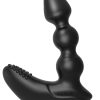 Nexus Bendz Prostate Edition Bendable Rechargeable Silicone Prostate Massager with Remote Control - Black