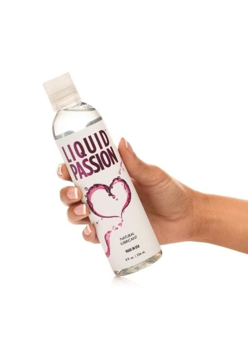 Liquid Passion Natural Lubricant 8oz - Image 2