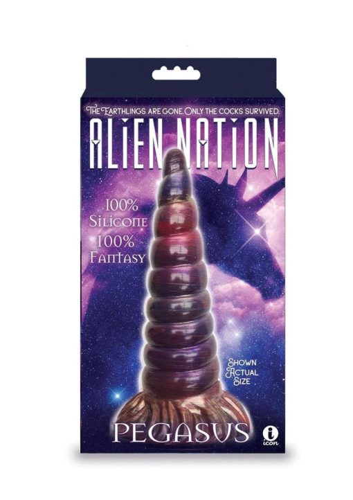 Alien Nation Pegasus Silicone Creature Dildo - Copper - Image 2
