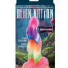 Alien Nation Lick of the Lair Silicone Glow in the Dark Creature Dildo - Multicolor - Image 2