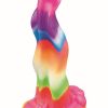 Alien Nation Lick of the Lair Silicone Glow in the Dark Creature Dildo - Multicolor