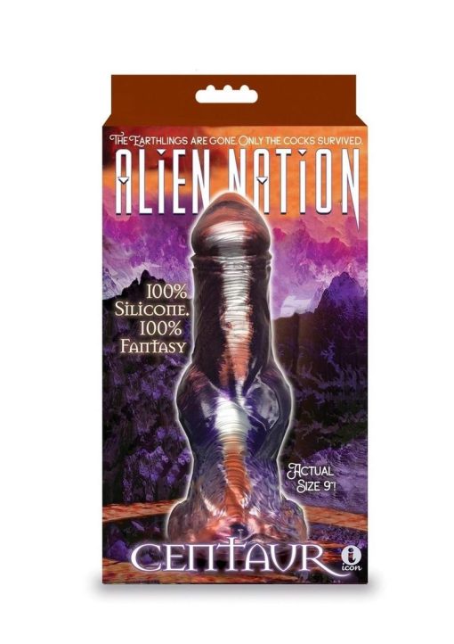 Alien Nation Centaur Silicone Creature Dildo - Copper - Image 2