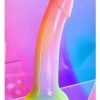 Love to Love Dildolls Stargazer Silicone Dildo - Rainbow - Image 2
