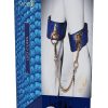Ouch! Florence Collection Leg Cuffs - Blue - Image 2