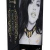 Ouch! London Collection Collar with Leash - Black - Image 2