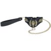 Ouch! London Collection Collar with Leash - Black
