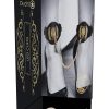 Ouch! London Collection Leg Cuffs - Black - Image 2