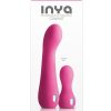 Inya Couplet Rechargeable Silicone Vibrators (2pc Set) - Pink