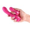 Inya Couplet Rechargeable Silicone Vibrators (2pc Set) - Pink - Image 3