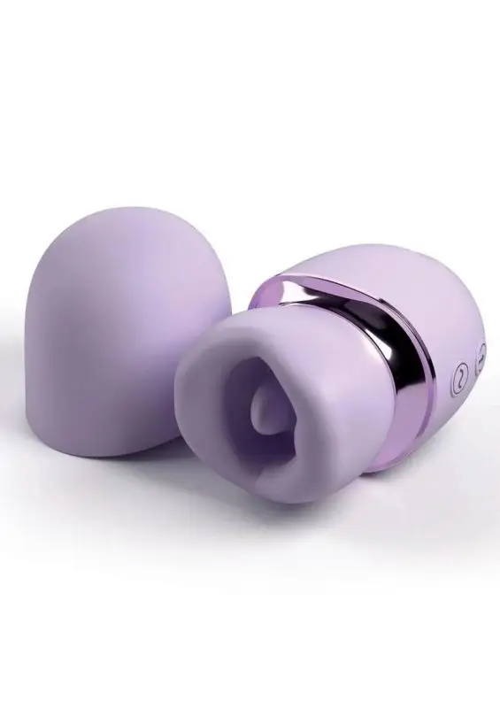 JimmyJane Hello Kiss Pro Rechargeable Silicone Clitoral Stimulator - Lavender