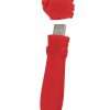 Unihorn Cupid`s Beau Rechargeable Silicone USB Bullet- Red - Image 3