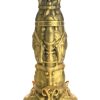 Creature Cock King Minotaur Silicone Dildo - Gold - Image 3
