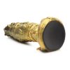 Creature Cock King Minotaur Silicone Dildo - Gold - Image 4