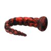 Creature Cock Stinger Silicone Dildo - Red - Image 3