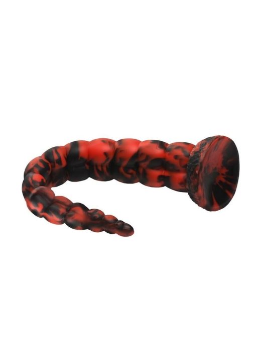 Creature Cock Stinger Silicone Dildo - Red - Image 3