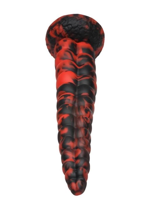 Creature Cock Stinger Silicone Dildo - Red - Image 4
