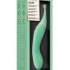 Blush Collection Stella Rechargeable Silicone Dual End Vibrator - Green
