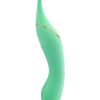 Blush Collection Stella Rechargeable Silicone Dual End Vibrator - Green