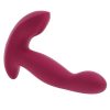 Come on Over Rechargeable Silicone Dual Vibrator with Remote Control - Red - Image 3