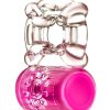 Play With Me Pleaser Rechargeable Cock Ring - Pink