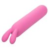 First Time Rechargeable Silicone Flicker Rabbit Vibrator - Pink - Image 3