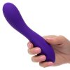 Flex Bend and Hold Rumbler Rechargeable Silicone Vibrator - Purple - Image 4