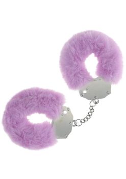Ouch! Heavy-duty Fluffy Handcuffs - Lavender