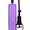 Pumped Basic Pump 2 Water Resistant Silicone Penis Pump - Purple