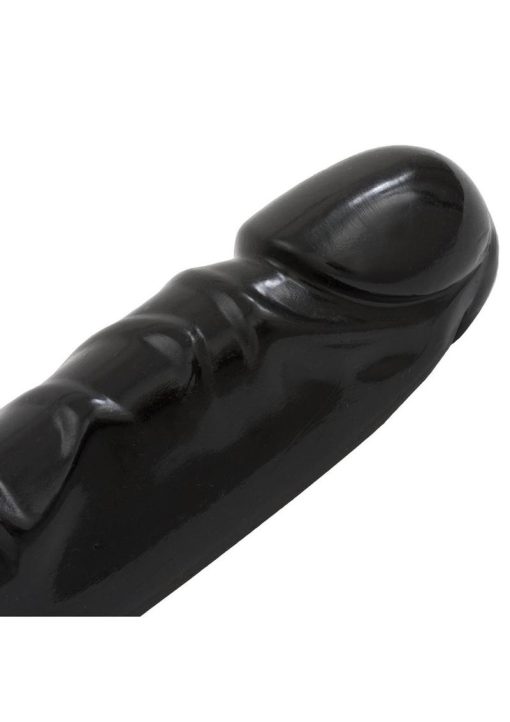 Junior Veined Double Header Sil A Gel Dong 12 Inch Black - Image 3