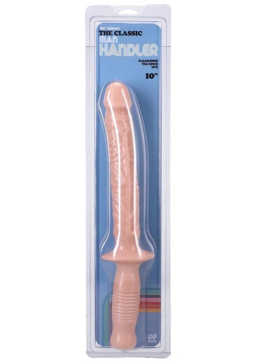 Man Handler Cock Dong Sil A Gel 14 Inch Flesh - Image 2