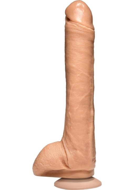 Signature Cocks Kevin Dean Dildo 12in - Vanilla