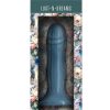 Lust-N-Dreams Jive Silicone Flexible Dildo with Suction Cup - Teal