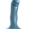 Lust-N-Dreams Jive Silicone Flexible Dildo with Suction Cup - Teal