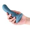 Lust-N-Dreams Jive Silicone Flexible Dildo with Suction Cup - Teal - Image 3