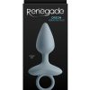 Renegade Orion Rechargeable Silicone Anal Plug - Gray