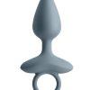 Renegade Orion Rechargeable Silicone Anal Plug - Gray