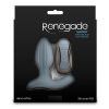 Renegade Summit Rechargeable Silicone Prostate Stimulator - Gray - Image 4