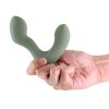 Renegade Outlaw Rechargeable Silicone Prostate Stimulator - Green - Image 3