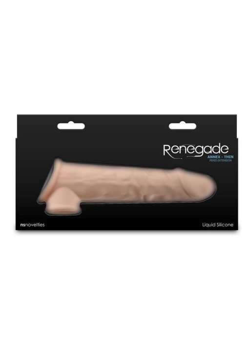 Renegade Annex Silicone Penis Extension - Thin - Vanilla - Image 4