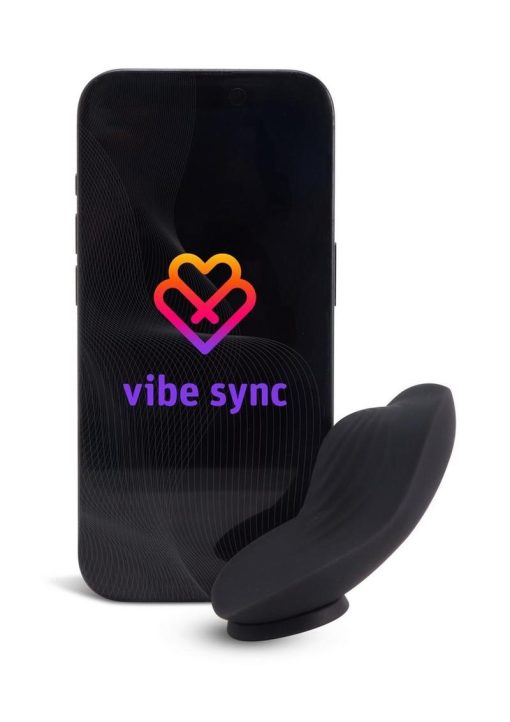 Nu Sensuelle Lyra Rechargeable Silicone App Compatible Panty Vibe - Black - Image 4