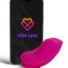 Nu Sensuelle Lyra Rechargeable Silicone App Compatible Panty Vibe - Magenta - Image 4