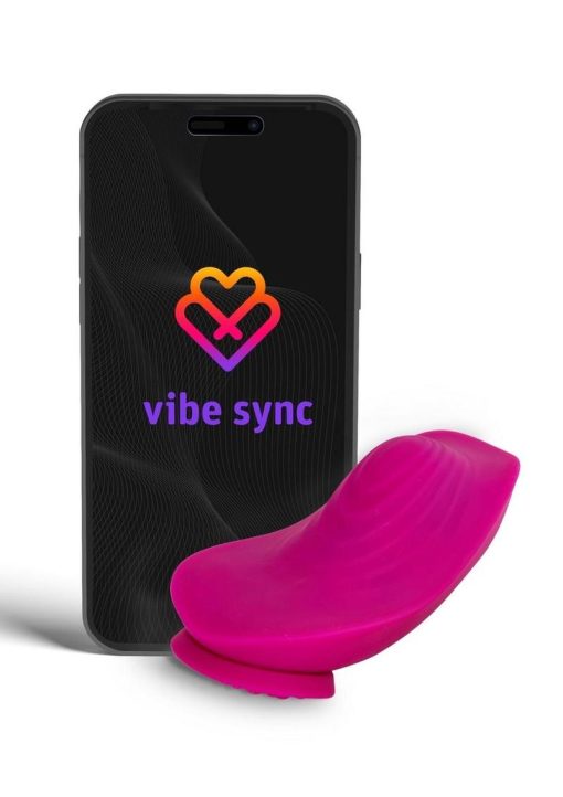 Nu Sensuelle Lyra Rechargeable Silicone App Compatible Panty Vibe - Magenta - Image 4