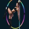 Power Pole Pro Professional Portable Exercise and Dance Spinning Pole Extends Up To 9ft - Rainbow - Image 3