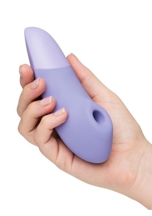 Womanizer Enhance Rechargeable Silicone Clitoral Stimulator - Lilac - Image 3