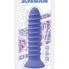 Wet Dreams Screwjob Rechargeable Silicone Multi-Speed Screw Shape Vibrator - Purple