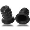 Ribnips Curved Wide Base Nip-Suckers Night Edition - Black