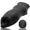 Fido Slim Velvet Smooth Beast Cocksheath Night Edition - Black
