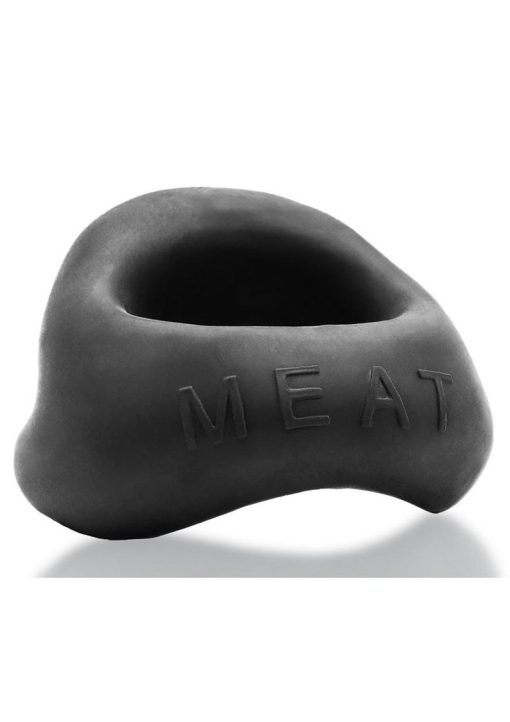 Oxballs Meat Big Bulge Lifter Cockring Night Edition - Black - Image 3